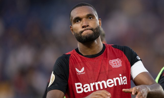 Jonathan Tah avec le Bayer Leverkusen. 