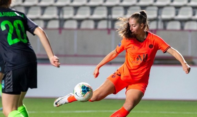 Jordyn Huitema avec le PSG