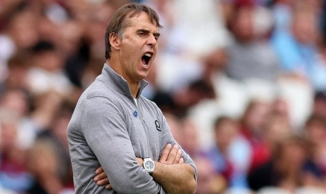Julen Lopetegui sur le banc de West Ham