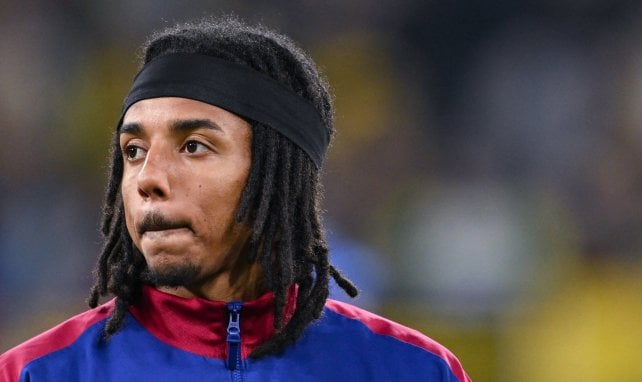 Jules Koundé avec le FC Barcelone