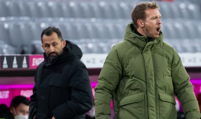 Julien Nagelsmann sur le banc du Bayern Munich