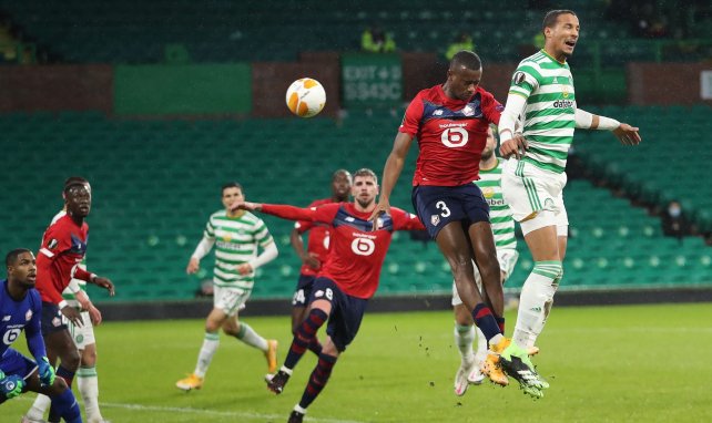 Christopher Jullien au moment de son but contre le LOSC