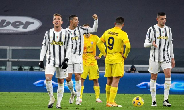 Arthur, Cristiano Ronaldo et Demiral (à droite)