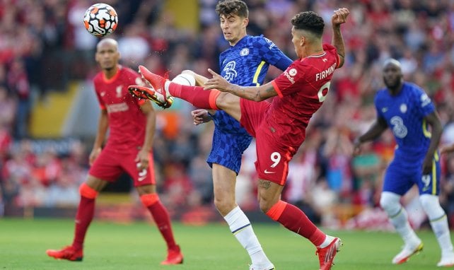 Kai Havertz en action sous les couleurs de Chelsea. 