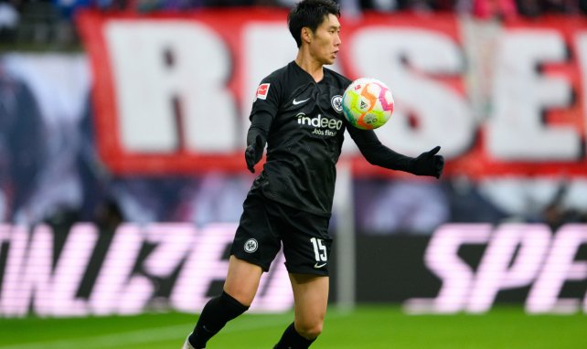 Daichi Kamada avec l'Eintracht Francfort 