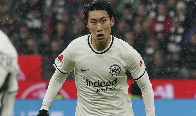 Daichi Kamada sous le maillot de l'Eintracht Frankfurt