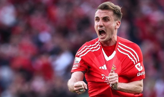 Kerem Aktürkoğlu sous les couleurs de Benfica