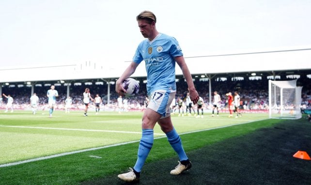 Kevin De Bruyne, avec Manchester City