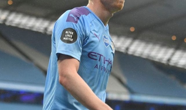 Kevin de Bruyne avec Manchester City