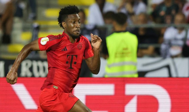 Kingsley Coman avec le Bayern Munich