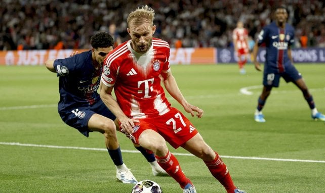 Un joueur du Bayern Munich se fait recadrer