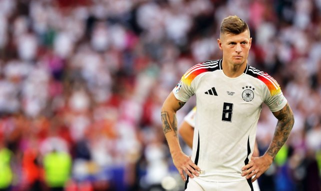 Tony Kroos lors de Espagne-Allemagne