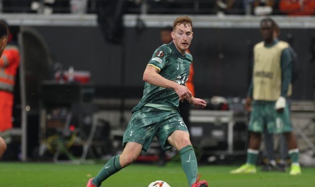 Dejan Kulusevski avec Tottenham
