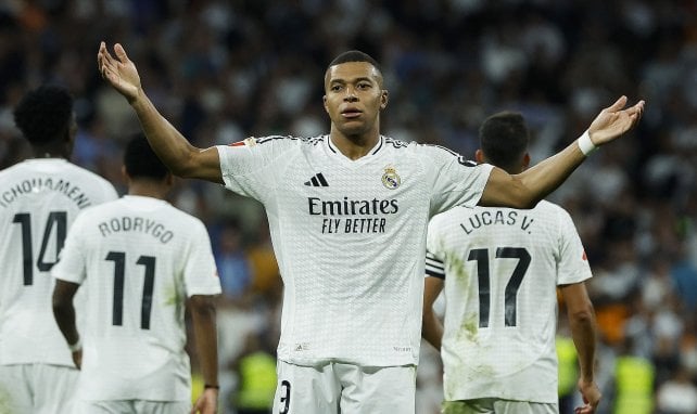 Kylian Mbappé avec le Real 