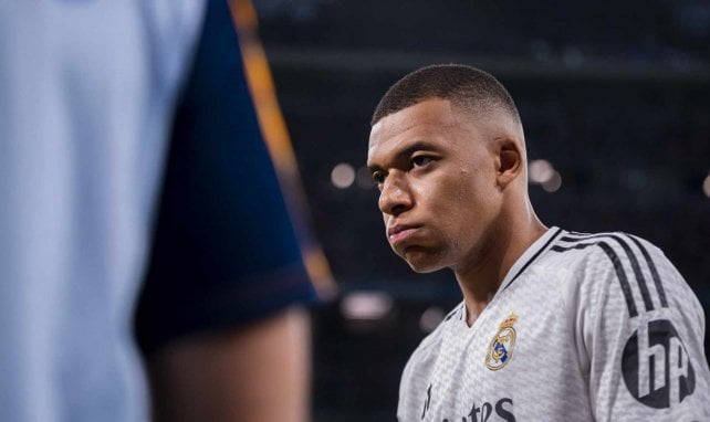 Kylian Mbappé avec le Real Madrid