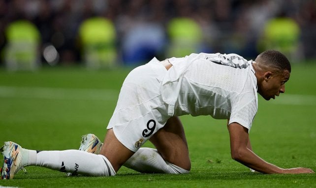 Kylian Mbappé en action avec le Real.