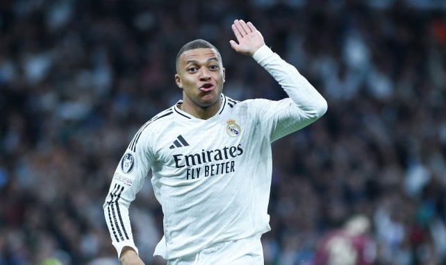 Kylian Mbappé avec le Real Madrid