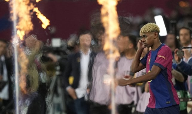 Lamine Yamal avec le Barça