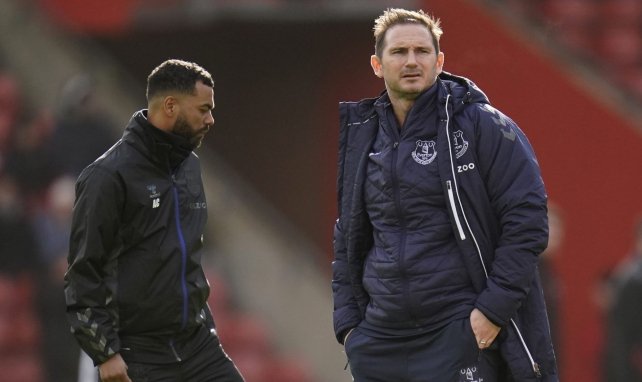 Frank Lampard et son adjoint Ashley Cole à Everton