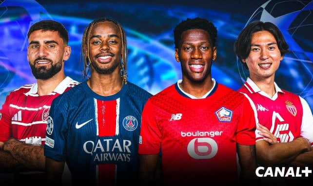 Brest, le PSG, Lille et l'AS Monaco au révélateur de la Ligue des Champions 