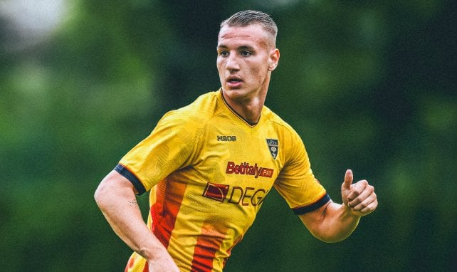 Francesco Camarda avec Lecce