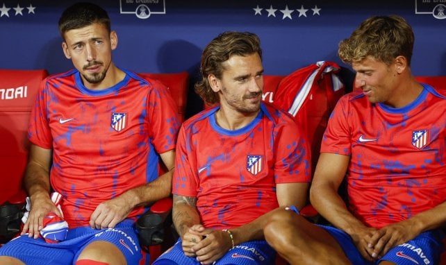 Griezmann sur le banc de l'Atlético 