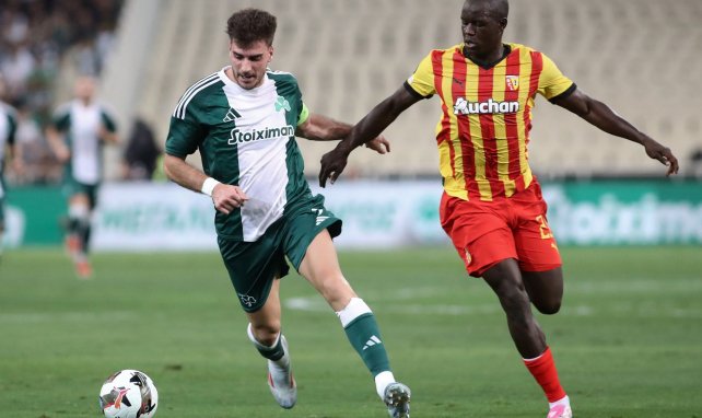 Fotis Ioannidis en action avec le Panathinaikos.