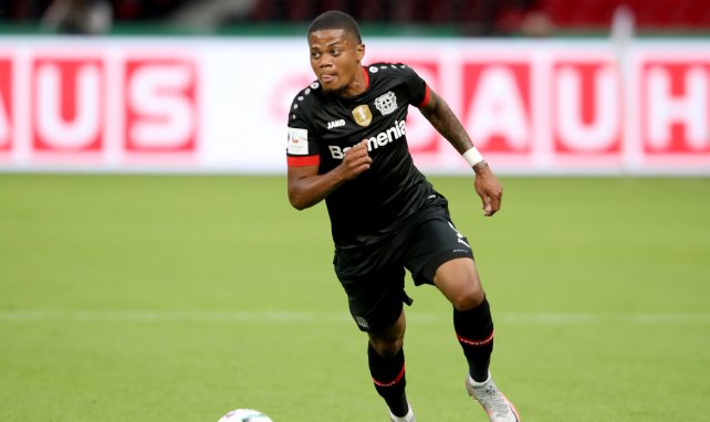 Leon Bailey sous les couleurs du Bayer Leverkusen