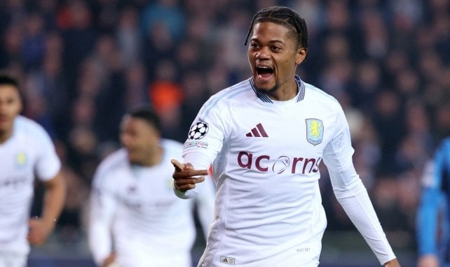 Leon Bailey avec Aston Villa