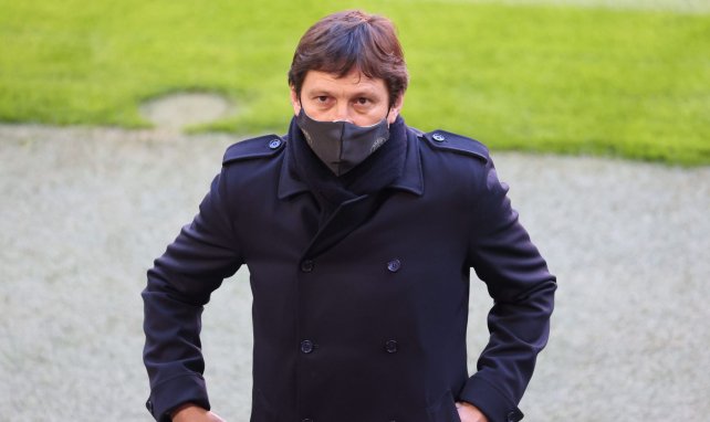 Le directeur sportif du PSG Leonardo à l'Allianz Arena de Munich
