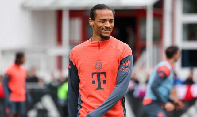 Leroy Sané avec le Bayern.