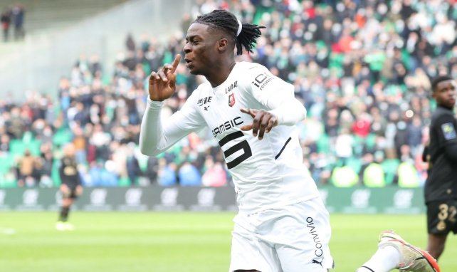 Lesley Ugochukwu avec Rennes en Ligue 1