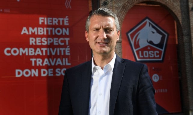 Olivier Létang, le président du LOSC