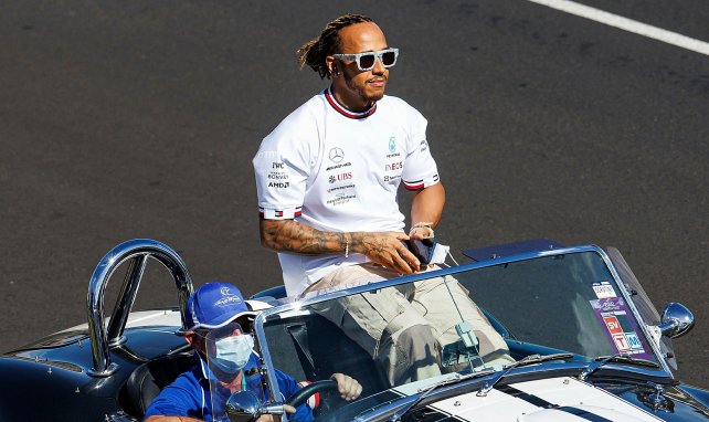 Lewis Hamilton pilote de Formule 1.