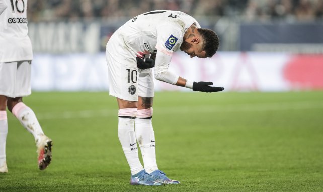 Neymar Jr face à Bordeaux, le 6 novembre 2021