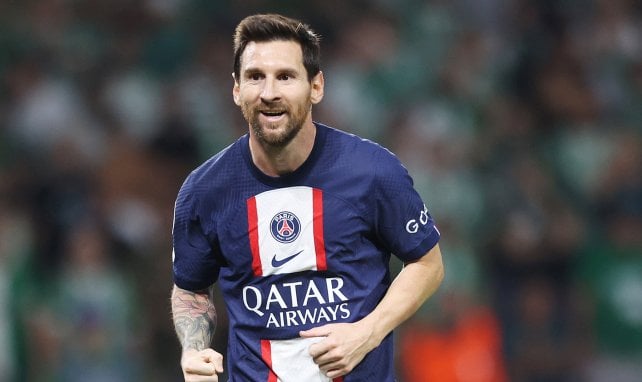 Lionel Messi avec le PSG