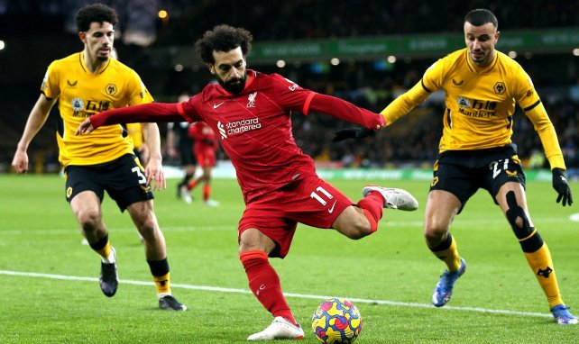 Mohamed Salah contre Wolverhampton.