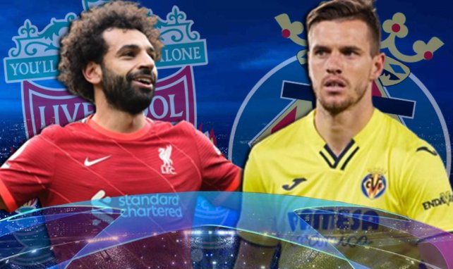 Les compositions officielles de Liverpool-Villarreal.