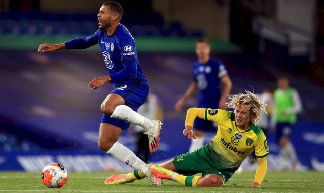 Ruben Loftus-Cheek avec Chelsea contre Norwich City