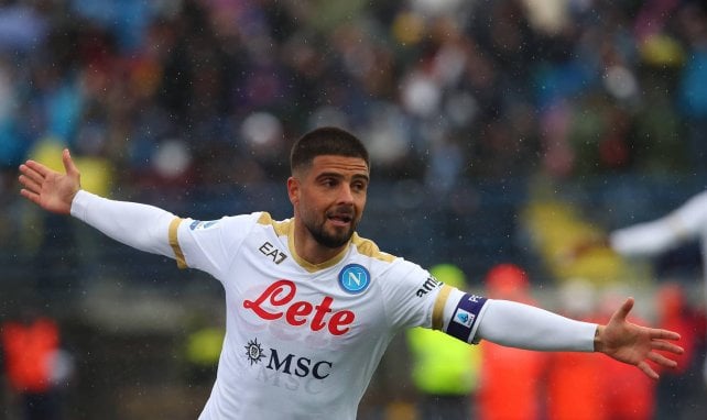 Lorenzo Insigne sous les couleurs de Naples