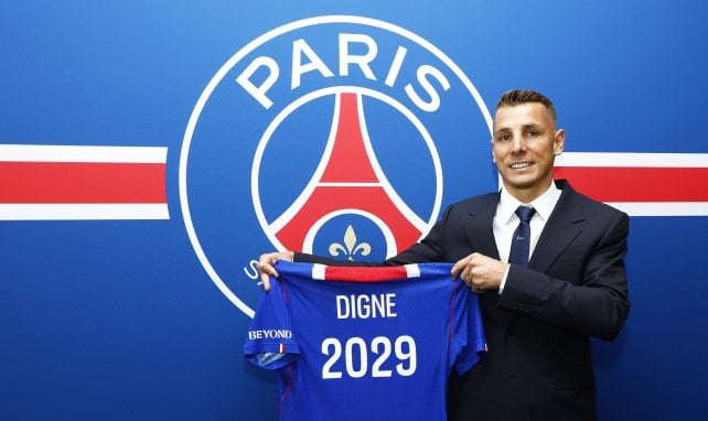 PSG : on connaît le numéro de Lucas Digne au PSG