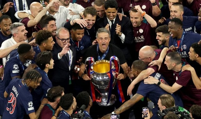 Luis Enrique, entraîneur du PSG.