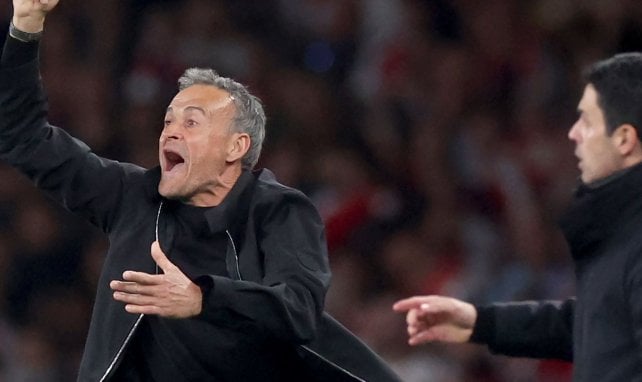 Luis Enrique et Mikel Arteta