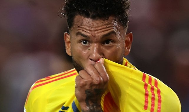 Luis Suarez avec la Colombie