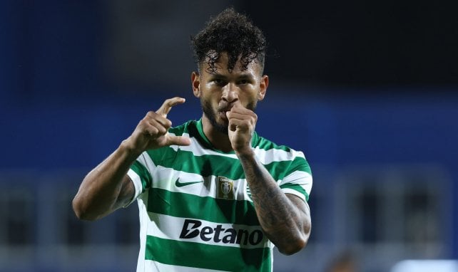 Luis Suarez avec le Sporting CP