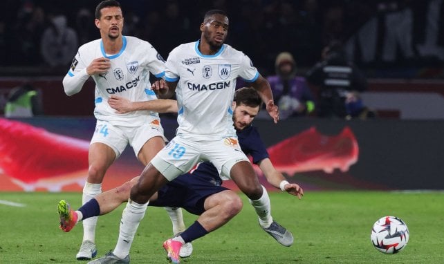 Luiz Felipe Ramos sous les couleurs de l'OM. 