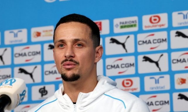 Luiz Felipe lors de sa présentation à l'OM
