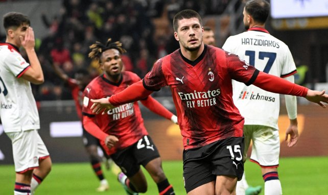 Serie A : Luka Jović sauve l’AC Milan contre Frosinone