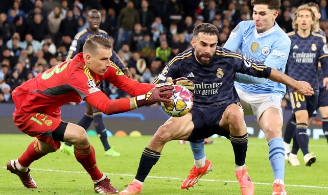 Lunin et Carvajal face à Manchester City