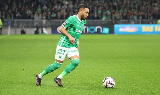 Yvann Maçon avec l'ASSE